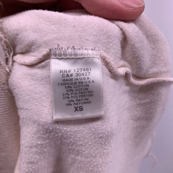 Wildfox Couture Rainbow Pineapple Sunrise Distressed Sweatshirt Womens Size XS - Picture 7 of 8